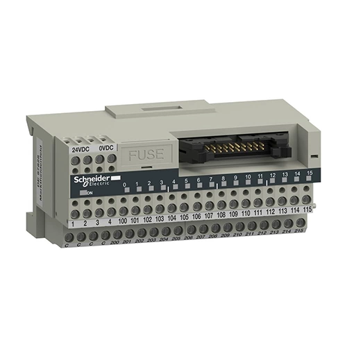 ABE7-H16C21 – Embase de raccordement 16 voies avec LED Schneider Electric