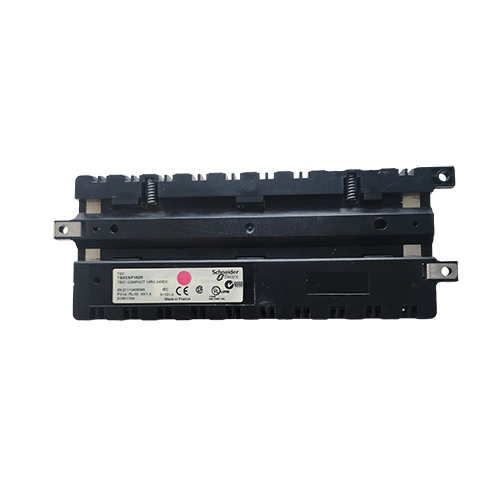Module TBXDMS1625 Telemecanique Schneider Electric TBX 8 entrées 8 sorties 24 VDC pour automatisation industrielle.