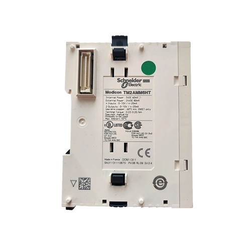 Module analogique TM2AMM6HT Schneider Electric 4 entrées 2 sorties pour automate Modicon M238 et Twido.