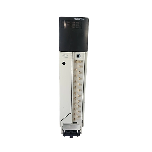 Module TSXAEY414 Schneider Electric Modicon Premium 4 entrées analogiques 16 bits.
