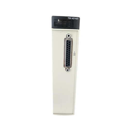 Module TSXAEY420 Schneider Electric Modicon Premium 4 entrées analogiques rapides 16 bits.