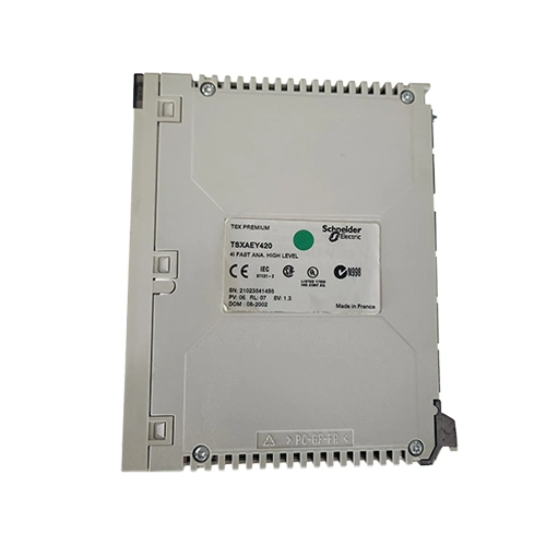 Module TSXAEY420 Schneider Electric Modicon Premium 4 entrées analogiques rapides 16 bits.