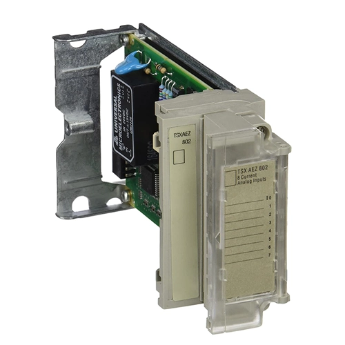 Module TSXAEZ802 Schneider Electric Modicon TSX Micro 8 entrées analogiques courant 4-20 mA.