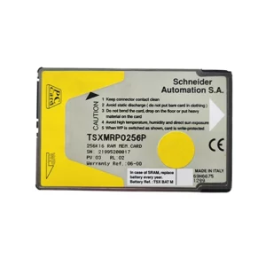 Cartouche mémoire TSXMRP0256P Schneider Electric SRAM PCMCIA 256 K mots pour automate Modicon Premium.