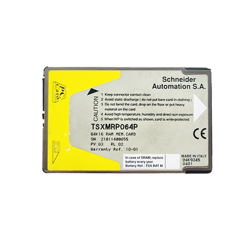 Carte mémoire TSXMRP064P Schneider Electric RAM 64 K mots pour automate Modicon TSX.