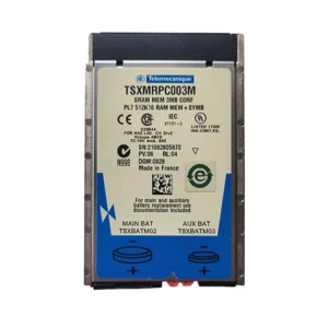 Carte mémoire TSXMRPC003M Schneider Electric SRAM 3 Mo pour automate Modicon Premium TSX 57.