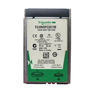 Carte mémoire TSXMRPC007M Schneider Electric SRAM 7 Mo pour automate Modicon Premium TSX 57.