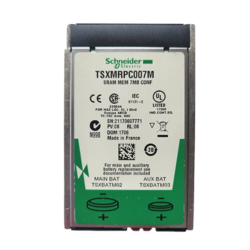 Carte mémoire TSXMRPC007M Schneider Electric SRAM 7 Mo pour automate Modicon Premium TSX 57.