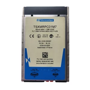 Carte mémoire TSXMRPC01M7 Schneider Electric SRAM 1,7 Mo pour automate Modicon Premium TSX 57.