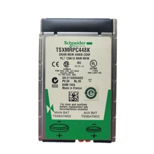 Carte mémoire SRAM Schneider Electric TSXMRPC448K extension mémoire 448 Ko pour automate Modicon Premium TSX 57