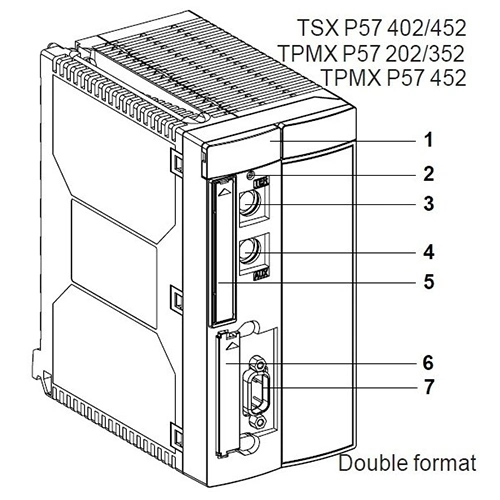 Processeur TSXP57452M Schneider Electric TSX 57 Premium Unity.