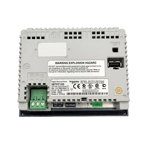 Terminal opérateur Schneider Electric XBTGT1335 Magelis tactile couleur 3,8 pouces.