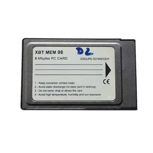 Carte mémoire Schneider Electric XBTMEM08 PCMCIA Type II 8 Mo pour terminal Magelis