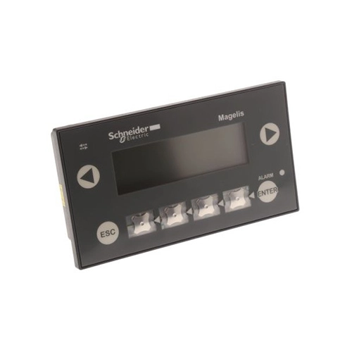 Afficheur Magelis Schneider Electric XBTN401 24VDC avec écran LCD rétroéclairé.