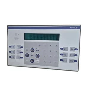 Terminal Schneider Electric XBTP022010 Magelis fluorescent 24VDC avec clavier intégré.