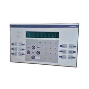 Terminal Schneider Electric XBTP022110 Magelis fluorescent 24VDC avec historique alarmes et port imprimante.