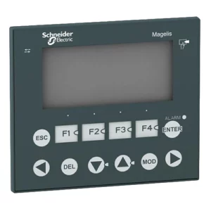 Terminal Schneider Electric XBTRT511 Magelis tactile 24VDC avec écran matriciel et clavier intégré.
